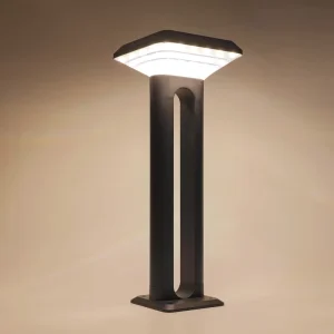 Solar LED Garden Lights Outdoor IP65 MPPT Charge Sensor Aluminum Alloy Solar LED Garden Lamp for House Villa