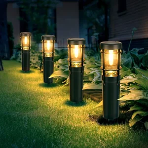 Solar LED Garden Lights Waterproof Path Lawn Decorative Lawn Lights Factory Source Goods