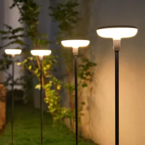 Solar LED IP65 Waterproof Outdoor Garden Pathway Lights with Sway Motion 1000mAh Battery 12 Hours Working