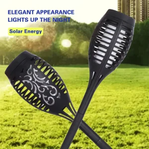 Solar LED Landscape Spike Lamp Waterproof Outside Park Garden Lawn Decoration Light