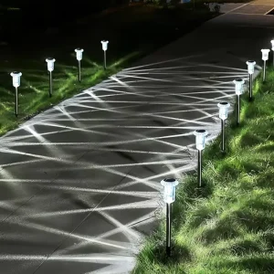 Solar LED Light Outdoor Garden Decoration Landscape Lights Firefly Lawn Lamps Country House Terrace Balcony Decor Lamp
