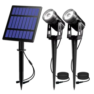 Solar LED Light Outdoor Solar Spotlight Solar Garden Outdoor IP65 Waterproof Solar Power Light Wall Light