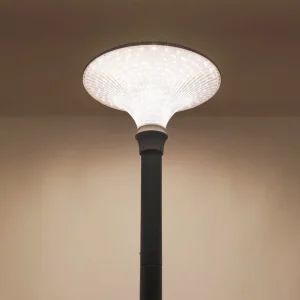 Solar LED Path Lights Outdoor MPPT Charge IP65 Aluminum Alloy 25W Solar LED Garden Lights for House Villa