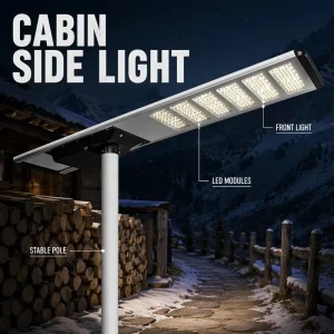 Solar LED Road Street Lights Outdoor Waterproof 5400LM High Brightness Solar Street Light Luces Solare DC Powered