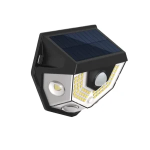 Solar LED Small Rechargeable Battery Operated Garden Wall Light IP65 Waterproof for Outdoor Decoration Landscape Pathway
