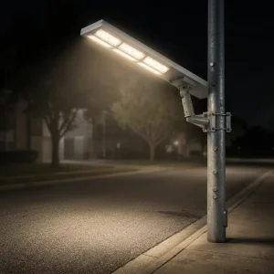 Solar LED Street Lamp Outdoor Lighting IP65 MPPT Charge AI Control Solar LED Street Lights for Highway Road