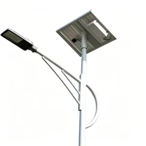Solar LED Street Light IP65 Waterproof Outdoor Road Lamp 3500K Warm White 50000 Hours Lifespan Warranty