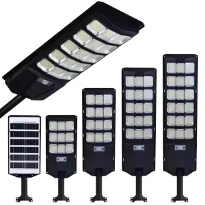 Solar LED Street Light for Garden Patio All in One Integrated IP65 Outdoor Waterproof Wall LED Lamp Remote Control Light Sensor