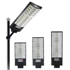 Solar LED Street Light for Road IP67 Rated ABS Plastic Construction