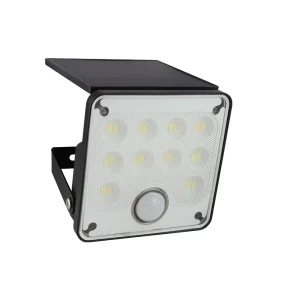Solar LED Wall Light PIR Motion Sensor IP65 Waterproof Outdoor Security Lamp 3 Modes for Garden Yard Porch Garage OEM
