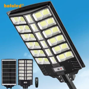 Solar Lamp 1000W 2000W 3000W All in One Integrated Waterproof Dusk to Dark Outdoor Solar Street Light for Parking Lot