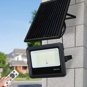 Solar Lamps Outdoor Portable IP67 400w 1000w Projector Solar Rechargeable Cell LED Flood Light