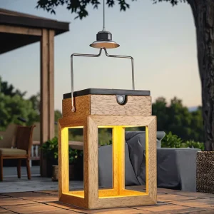 Solar Lantern for Outdoor Rechargeable Solar Panel LED Light Solar Power Parts for Outdoor Hanging Lanterns