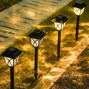 Solar Lawn Lamp Outdoor Waterproof Landscape Pathway Lights for Yard Patio Walkway Driveway Decor
