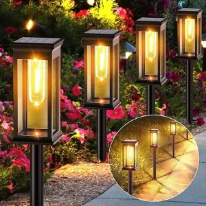 Solar Lawn Light Garden Decoration Outdoor Waterproof Solar Tungsten Wire Lawn Light for Garden Pathway