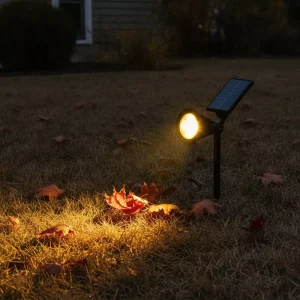 Solar Lawn Lights Outdoor With 3W RGB Leds and 2200mAh Battery for Outdoor Retail Private Label Supply Programs 18