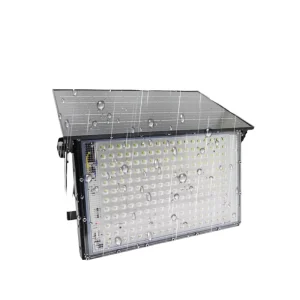 Solar Led Flood Light Aluminum 25W IP65 Waterproof Slim Design Landscape Lighting for Balcony Window Sill Small Outdoor Space