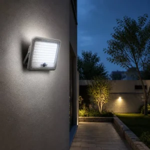 Solar Led Flood Light Eco Friendly Remote Control Timer Waterproof Brightness Dusk to Dawn Patio Security Lamp