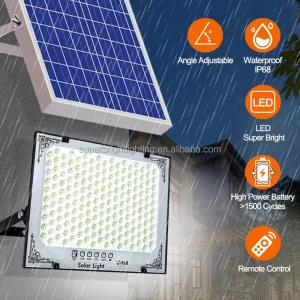 Solar Led Flood Light Solar Projector Lamp Customized Integrated Modern Outdoor Use Solar Flood Street Light
