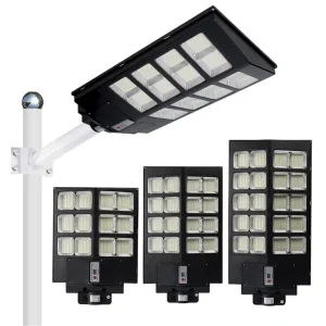 Solar Led Street Light With Metal Poles for Highway Waterproof Control With Telecontrol or radar Sensor Solar Light