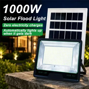 Solar Light Outdoor Garden Light IP67 Waterproof Solar Lamp Remote Control LED Solar Flood Light Outdoor for Garden Road