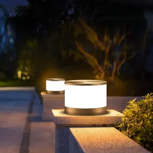 Solar Light Outdoors Garden Lawn Lamp Waterproof IP65 LED Landscape Park Pillar Light Courtyard Lamp Outside Garden Lights