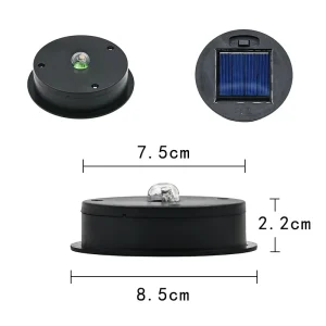 Solar Light Replacement Top Solar Panel for Outdoor Lights Waterproof Led Replacement Parts for Yard Garden DIY Outdoor Lanterns
