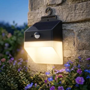 Solar Lights Outdoor IP65 Waterproof Solar Powered Motion Activated Sensor Light Wireless Security Lights Outside Wall Lamp