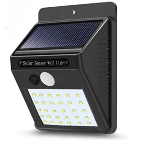 Solar Lights Outdoor Wireless 30 LED Motion Sensor Solar Lights With Wide Lighting Area Easy Install Waterproof Security Light