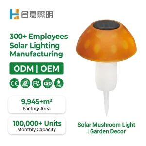 Solar Mushroom Lights for Garden Decor, Waterproof Outdoor Garden Mushroom Lamp, Multi-Colored Solar LED Fairy Lights for Yard