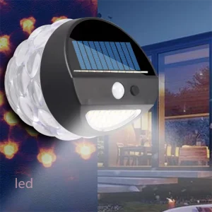 Solar Outdoor 28LEDs Sensor Motion Light 3 Modes Wireless Lamp IP65 Waterproof Flame Night Lighting