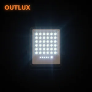Solar Outdoor Daily Remote Sensing Security Lights Change Color Street Light Powerful Flood Light Led Flood Lamp