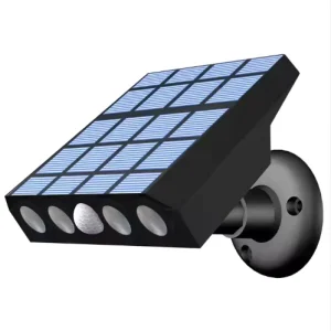 Solar Outdoor LED Courtyard Wall Lamp Human Body Induction Garden Terrace Garage Door Street Light