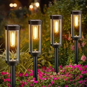 Solar Outdoor Lights Super Bright Automatic On/Off Suitable for Courtyards and Landscapes