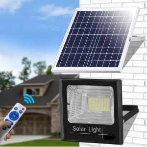 Solar Outdoor Lights Waterproof Safety Lights with Remote Control Solar Flood Lights