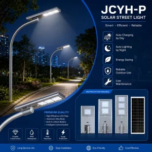 Solar Outdoor Road Street Light IP66 LED Aluminum with Battery DC Power Supply 300W/400W CCC & RoHS Certified 5-Year Warranty