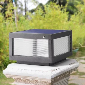 Solar Outdoor Wall Lamp 2400 Lumen 11W LED Waterproof Solar Exterior Light for Fence Yard Patio
