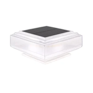 Solar Outdoor Waterproof LED Fence Column Cap Light Villa Courtyard Wall Pillar Lamp OEM