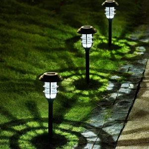 Solar Outdoor Waterproof Villa Landscape Ground Light Solar Outdoor Decorative Garden Light Waterproof LED Solar Lawn Light