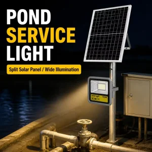 Solar Panel 100W Remote Dimmable Timing Solar Wall Light Factory Customization for Commercial Outdoor Project