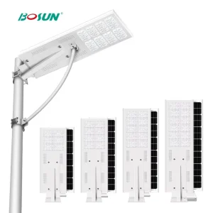 Solar Panel Street Light IP65 Waterproof Outdoor Integrated All in One Solar Powered Street Lights