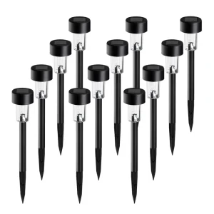 Solar Pathway Lights Solar Garden Lights Outdoor Solar Landscape Light for Lawn Patio Yard Walkway Deck Driveway