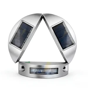 Solar Pathway Marker Light Cat Eye Solar Indication Lighting Driveway Road Stud