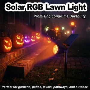Solar Powered 4LED Lamp Adjustable Solar Spotlight In Ground IP65 Waterproof Landscape Wall Light Outdoor Lighting