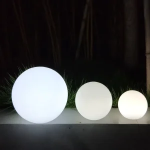 Solar Powered Cordless Portable LED Ball Lamp Light Build in Waterproof Blinking Floating Feature Garden Holiday Lighting
