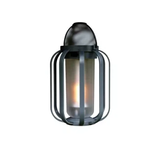 Solar-Powered LED Flame Outdoor Hanging Lamp with Tripod and USB Type-C