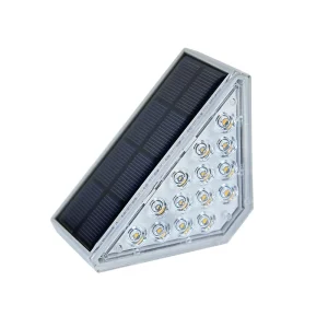 Solar Powered LED Ground Stake Light for Outdoor Courtyard Pathway Decorations Waterproof IP65 Small No Drilling Required
