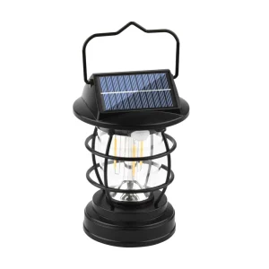Solar-Powered Motion Sensor Camping Lantern, Portable Hand Lantern