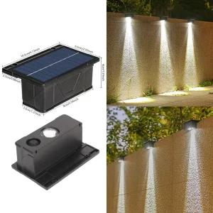 Solar-Powered Outdoor Garden Lights for Villa and Rural Courtyard Lighting
