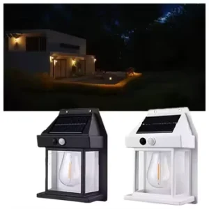 Solar Powered Outdoor Waterproof Wall Lamps for Garden Decoration Smart Home Lights